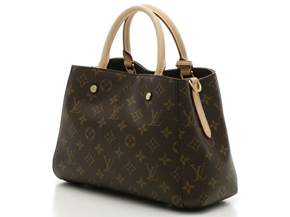 Louis Vuitton Monogram handbag Montaigne Brown